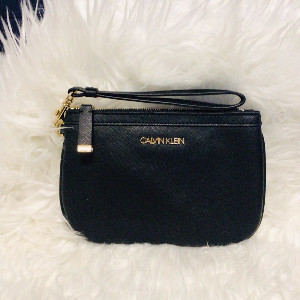 Calvin Klein Black Women's Wristlet